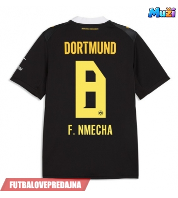 Lacne Muži Futbalové dres Borussia Dortmund Felix Nmecha #8 2026-27 Krátky Rukáv - Preč